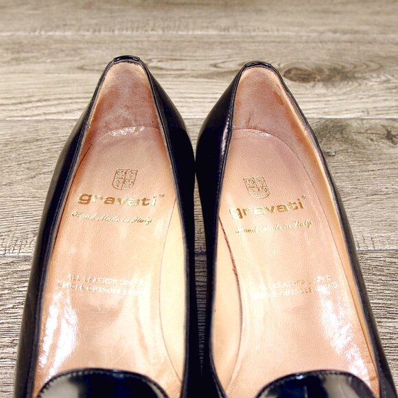 * NEW * $575 Bergdorf Goodman GRAVATI Women's 9.5 M Pumps 3903 * add $15 Trees - Picture 6 of 15